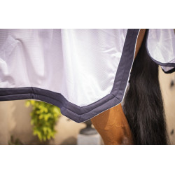 Chemise UV Mesh combo Paddock Sports Blanc