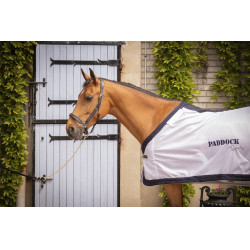 Chemise UV Mesh combo Paddock Sports Blanc