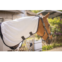 Chemise UV Mesh combo Paddock Sports Blanc