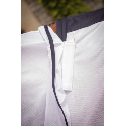 Chemise UV Mesh combo Paddock Sports Blanc