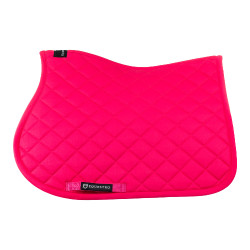 Zadeldek springen in katoen collectie basic Equestro Fuchsia Roze