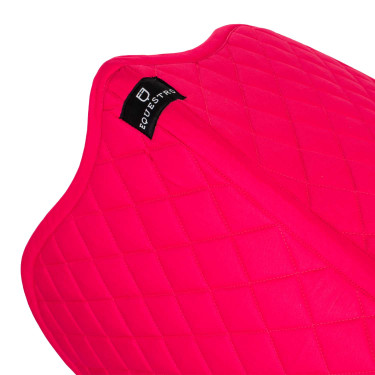 Zadeldek springen in katoen collectie basic Equestro Fuchsia Roze