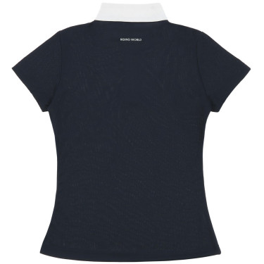 Polo Riding World Roxane enfant Marine Polo Riding World Roxane enfant Marine