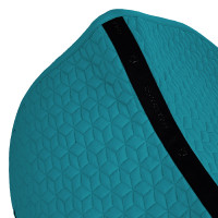 Tapis de selle de saut en matelassage cubique Equestro Pétrol Tapis de selle de saut en matelassage cubique Equestro Pétrol