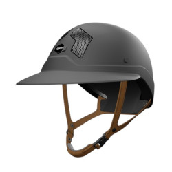 Casque Flex-on Armet noir visière Angel Dark Jugulaire marron