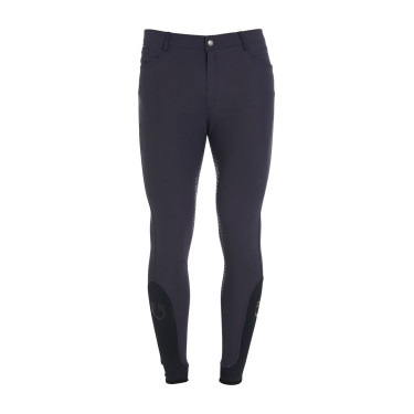 Pantalon ajusté avec grip intégral homme Aria Equestro Marine blazer Bleu marine Pantalon ajusté avec grip intégral homme Aria Equestro Marine blazer Bleu marine