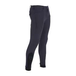Strakke broek met volledige grip heren Aria Equestro Marineblazer Marineblauw Strakke broek met volledige grip heren Aria Equestro Marineblazer Marineblauw