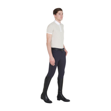 Pantalon ajusté avec grip intégral homme Aria Equestro Marine blazer Bleu marine Pantalon ajusté avec grip intégral homme Aria Equestro Marine blazer Bleu marine