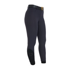 Pantalon ajusté femme avec grip complet Aria Equestro Marine blazer Bleu marine