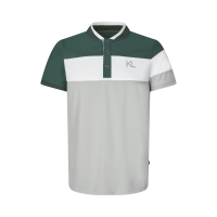 Polo en maille Kingsland KLNasim piquée homme Harbor mist Gris Polo en maille Kingsland KLNasim piquée homme Harbor mist Gris