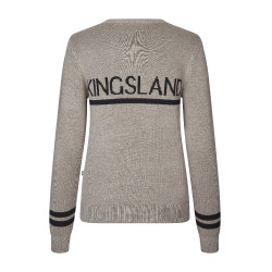 Gebreide trui Kingsland KLNancy dames Beige gemengd Gebreide trui Kingsland KLNancy dames Beige gemengd