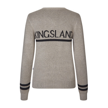 Gebreide trui Kingsland KLNancy dames Beige gemengd Gebreide trui Kingsland KLNancy dames Beige gemengd