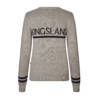 Pull-over tricoté Kingsland KLNancy femme Beige mélangé Pull-over tricoté Kingsland KLNancy femme Beige mélangé