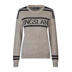 Pull-over tricoté Kingsland KLNancy femme Beige mélangé Pull-over tricoté Kingsland KLNancy femme Beige mélangé