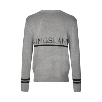 Pull-over tricoté Kingsland KLNolan homme Gris mélangé moyen Pull-over tricoté Kingsland KLNolan homme Gris mélangé moyen