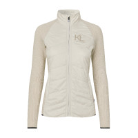 Veste d'équitation Kingsland KLNaya hybride femme Beige rainy day