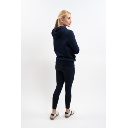 Sweater Harcour Samy Marine mozaïek Marineblauw