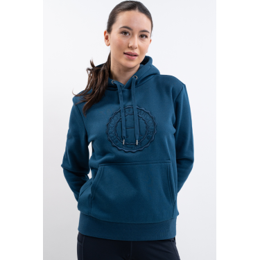Sweater Harcour Samy Lagoonblauw