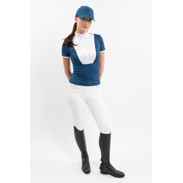 Polo de concours Harcour Shine Bleu lagon Polo de concours Harcour Shine Bleu lagon