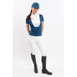 Wedstrijdpolo Harcour Shine Lagoonblauw Wedstrijdpolo Harcour Shine Lagoonblauw