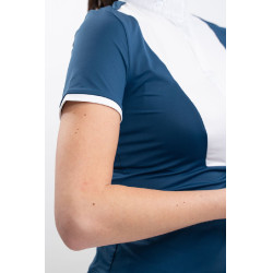 Polo de concours Harcour Shine Bleu lagon Polo de concours Harcour Shine Bleu lagon