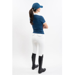 Polo de concours Harcour Shine Bleu lagon Polo de concours Harcour Shine Bleu lagon