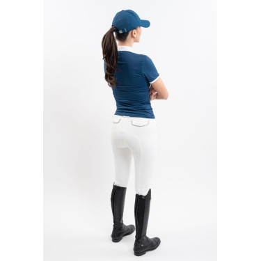 Polo de concours Harcour Shine Bleu lagon Polo de concours Harcour Shine Bleu lagon