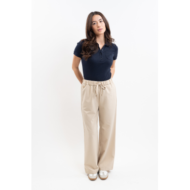 Pantalon Paisley Harcour femme Lin Beige Pantalon Paisley Harcour femme Lin Beige