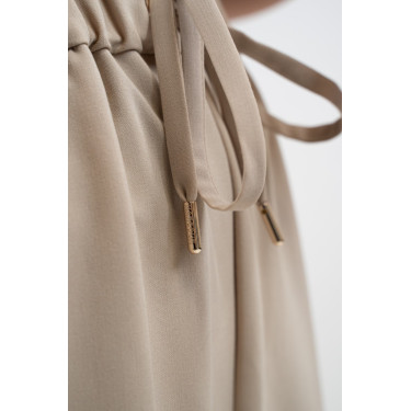 Paisley-broek Harcour Linnen Beige Paisley-broek Harcour Linnen Beige