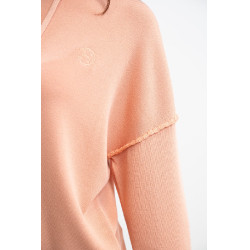 Plume hoodie Harcour Abrikoos Oranje