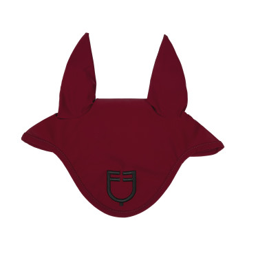Bonnet anti-mouches en tissu technique avec logo Equestro Bonnet anti-mouches en tissu technique avec logo Equestro