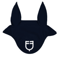 Vliegenmuts van technische stof met Equestro-logo Fuchsia / zwart Roze