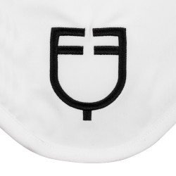 Bonnet anti-mouches en tissu technique White Line Edition Equestro Blanc