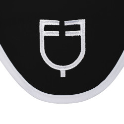 Bonnet anti-mouches en tissu technique White Line Edition Equestro Noir