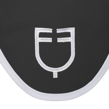 Vliegenmasker in technische stof White Line Edition Equestro Asfalt Grijs Vliegenmasker in technische stof White Line Edition Equestro Asfalt Grijs