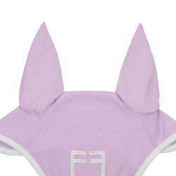 Bonnet anti-mouches en tissu technique White Line Edition Equestro Orchidée Rose Bonnet anti-mouches en tissu technique White Line Edition Equestro Orchidée Rose