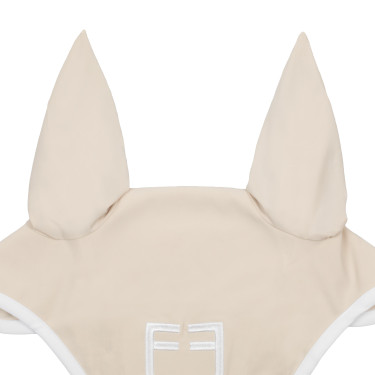 Vliegenmasker in technische stof White Line Edition Equestro Vliegenmasker in technische stof White Line Edition Equestro