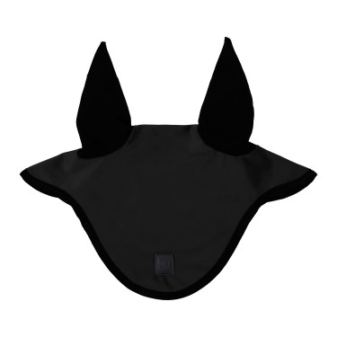 Bonnet anti-mouches en velours et tissu technique Equestro Bonnet anti-mouches en velours et tissu technique Equestro