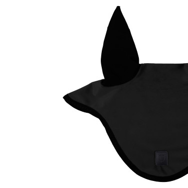 Bonnet anti-mouches en velours et tissu technique Equestro Bonnet anti-mouches en velours et tissu technique Equestro