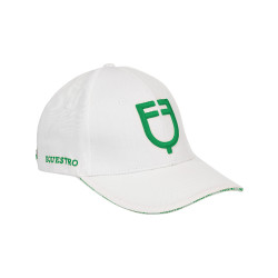 Unisex pet uit de nieuwe collectie van Equestro Wit / groen