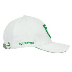 Unisex pet uit de nieuwe collectie van Equestro Wit / groen