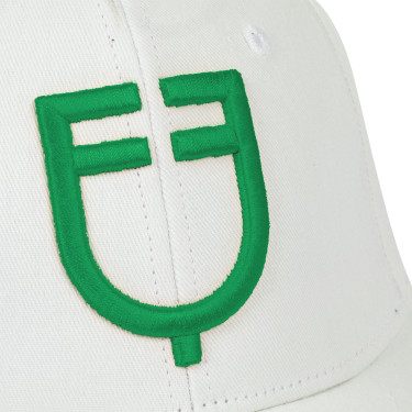 Unisex pet uit de nieuwe collectie van Equestro Wit / groen
