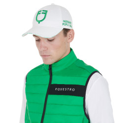 Unisex pet uit de nieuwe collectie van Equestro Wit / groen