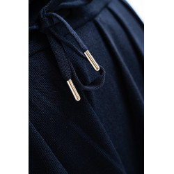 Pantalon fluide Harcour Jonquille femme Marine Bleu marine