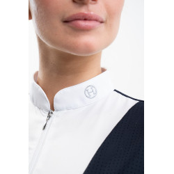 Wedstrijdpolo Harcour Paris dames Marine Marineblauw Wedstrijdpolo Harcour Paris dames Marine Marineblauw