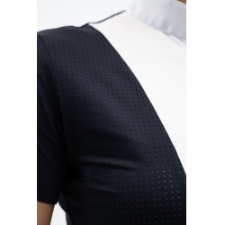Wedstrijdpolo Harcour Paris dames Marine Marineblauw Wedstrijdpolo Harcour Paris dames Marine Marineblauw