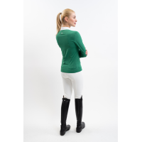 Wedstrijdpolo Harcour Prague dames Smaragdgroen Wedstrijdpolo Harcour Prague dames Smaragdgroen