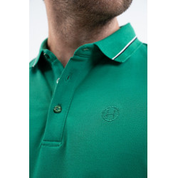 Polo Harcour Oscar homme Vert émeraude Polo Harcour Oscar homme Vert émeraude