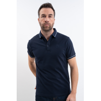 Polo Harcour Oscar heren Marine Marineblauw Polo Harcour Oscar heren Marine Marineblauw