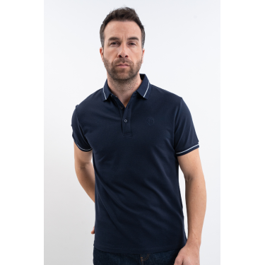 Polo Harcour Oscar heren Marine Marineblauw